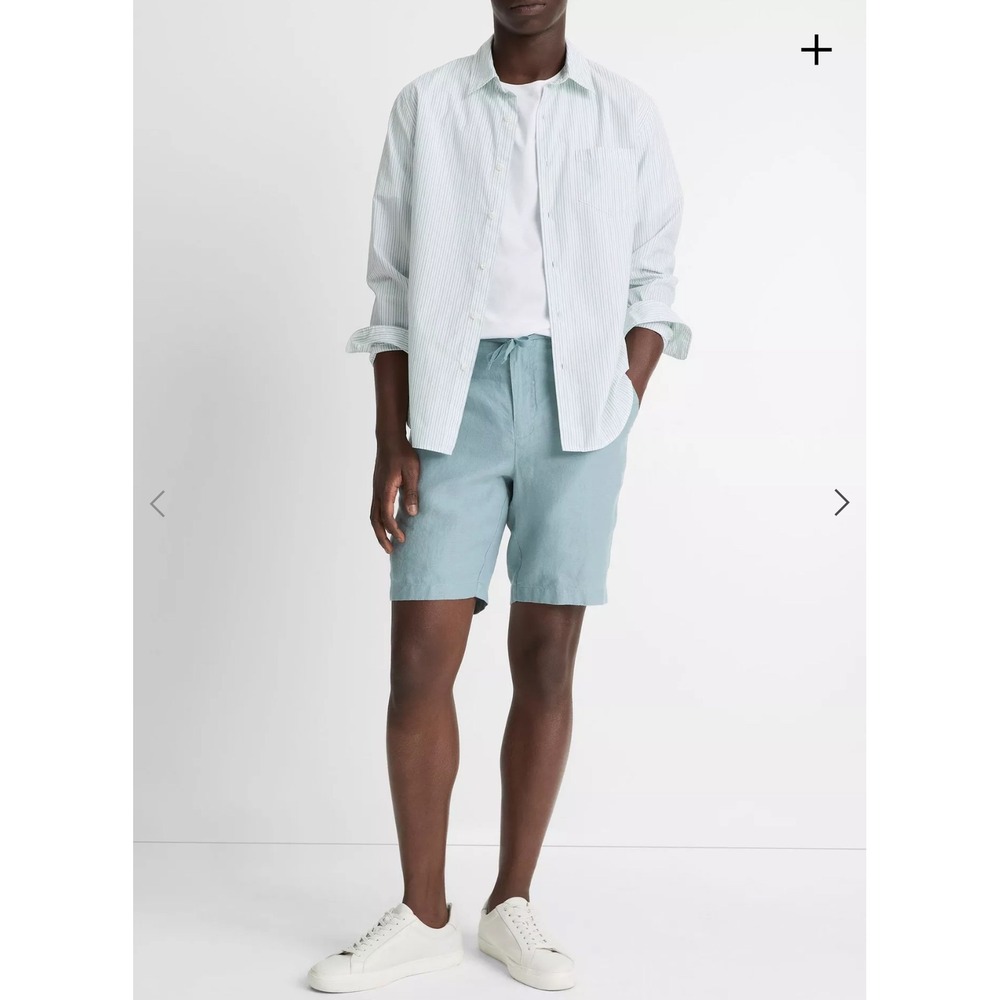 Vince Hemp‎ Drawstring Shorts Blue Size XXL